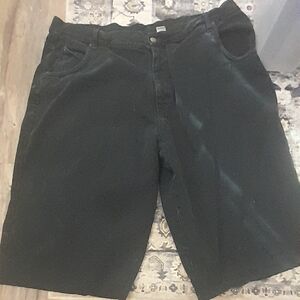 Solo Black Jean Shorts for Men